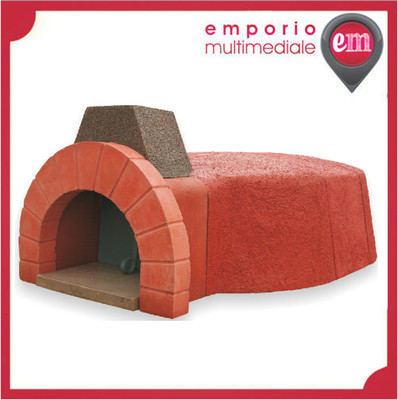 FORNO A LEGNA REFRATTARIO PREFABBRICATO 100X140 CM PER PIZZA PANE DOLCI  COMPLETO | eBay