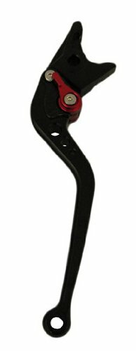 Motobrackets 4" BLACK adjustable clutch lever for Kawasaki ZX Models