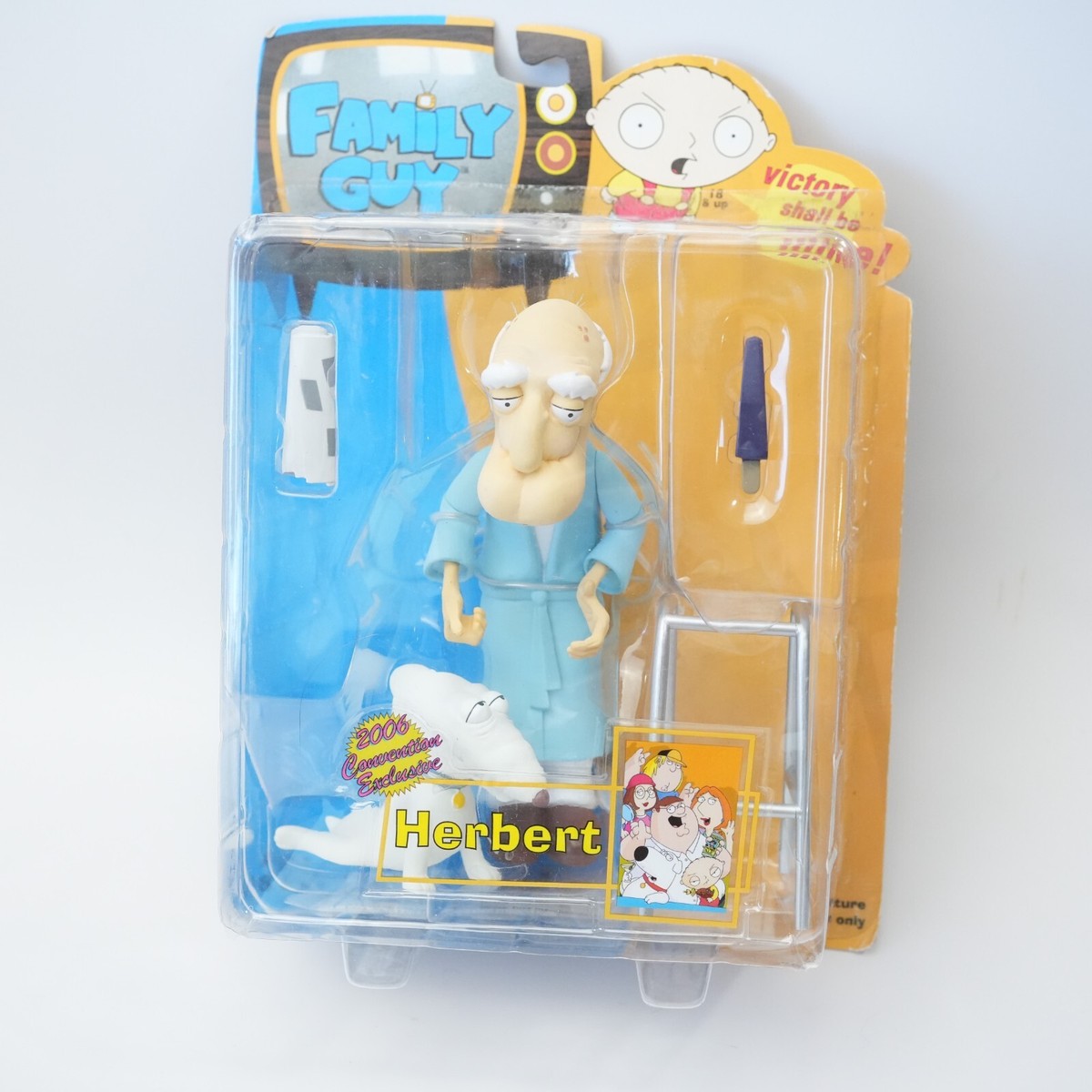 Mezco Family Guy SDCC Exclusive Herbert Action Figure for sale