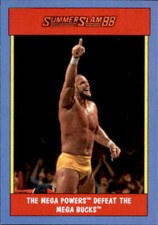 The Mega Powers 2017 Topps Heritage WWE 30 Years Of Sumer Slam Card #2