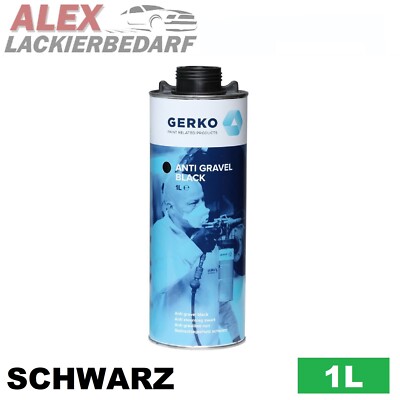 1 Liter GERKO UBS Steinschlagschutz SCHWARZ Konservierung Unterbodenschutz