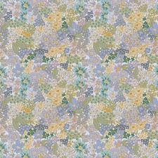 Rifle Paper NEW "English Rose" Collection "Mimi" in Blue Metallic Cotton
