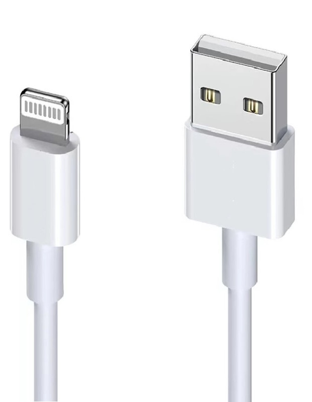 For iPad SYNC USB Cable Charger Meter Long White