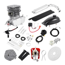 110cc 2-Stroke Engine Motor Kit for Motorized Bicycle Bike Gas Powered CDI