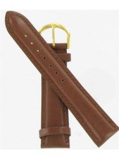 DeBeer Man's 20mm Havana Smooth Leather Watch band AU02580N
