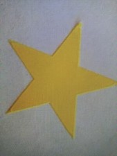 Yellow Star Tanning Stickers " 50 Pack " Spray Tanning, Tan Bed or Outdoors