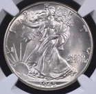 1945 WALKING LIBERTY HALF NGC MS 65 WELL STRUCK WHITE SATIN GEM THE LAST OF THE