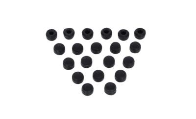 Bleed Nipple covers M6-M10 BLACK universal BRS222101A X 20