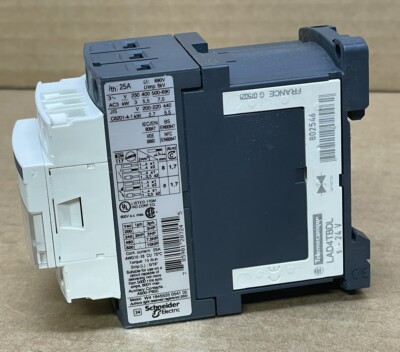 Schneider Electric Telemecanique LAD4TBDL Contactor 25A 24VDC LC1D12 BD  