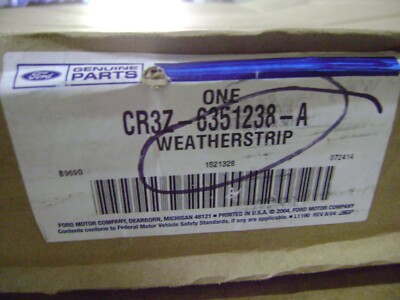New OEM Genuine Ford Retainer - Weatherstrip CR3Z6351238A / CR3Z