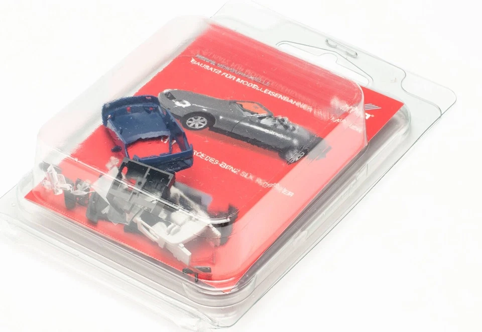 Herpa 012188-007 - Minikit Mercedes-Benz SLK Roadster, bleu saphir - HO (1:87) - Photo 3/4
