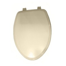 AMERICAN STANDARD 5725.027 TOWN SQUARE ELONGATED TOILET SEAT, COLOR:BONE