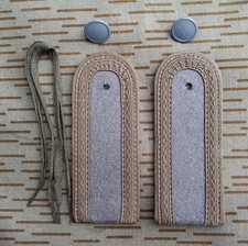 NVA Grenze 1paar Schulterstücken+2 Knöpfe+2 Senkel Unteroffizier Felddienst UVD