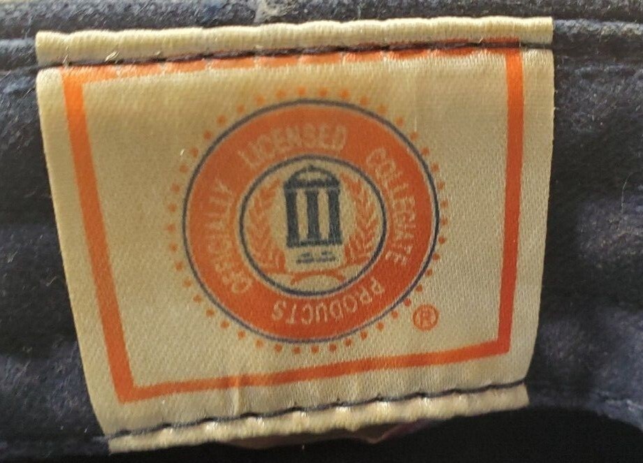 North Carolina Tar Heels Vintage Jordan Blue Strapback Cap Hat- One Size thumbnail 7