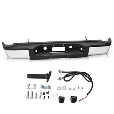 For 2011-2014 Chevy Silverado 2500 3500 Hd Gmc Rear Bumper Wo Sensor Hole For 2011-2014 Chevy Silverado 2500 3500 Hd Gmc Rear Bumper Wo Sensor Hole