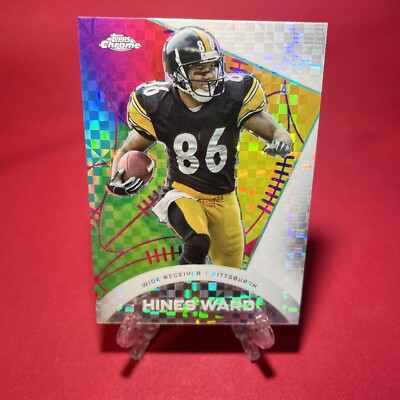 2023 TOPPS COMPOSITE CHROME ALL-ETCH XFRACTOR HINES WARD STEELERS C634