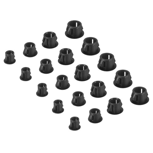 Produktbild von QUARKZMAN Silikonstopfen – 16 Stück, 9–10 Mm Loch, Wasserdicht, Staubdicht, Für Flaschen, Möbel, Rohre Und Labor