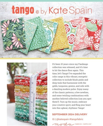 Moda Quilting Jelly Roll Patchwork Tango 2.5 Inch Fabrics - Picture 4 of 5