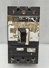Square D KA36175 175 A 600V 3 Poles Circuit Breaker Used Fast Shipping