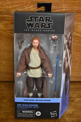 Hasbro Star Wars The Black Series Obi-Wan Kenobi Wandering Jedi 6'' Action Figure