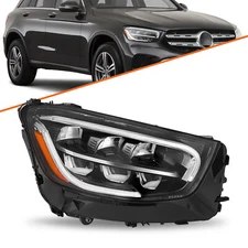 LED Headlight For 2020-2022 Mercedes-Benz GLC300 GLC-Class W/O Adaptive Right RH