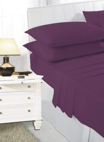 2 X Pillow Case Pair Extra Large Luxury Polycotton 22 x 31 Fit Large Box Pillow - Picture 16 of 21