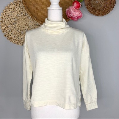 J. Crew Vintage Cotton Terry Turtleneck 
