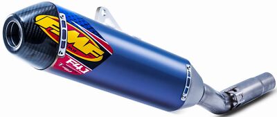 FMF 4.1 RCT Anodized Titanium Slip On Exhaust 042376 Kawasaki KX250F 17-2020 NEW