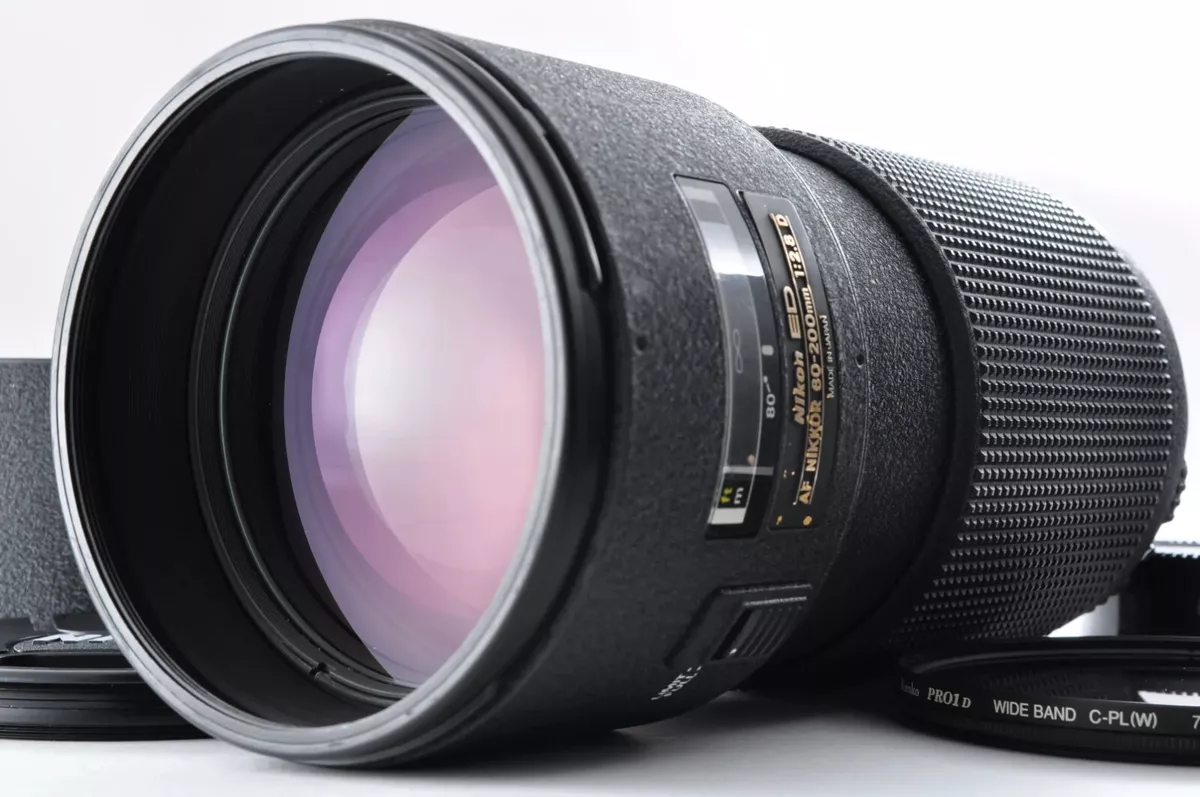 Nikon AF NIKKOR 80-200mm F2.8 D ED Zoom Lens F Mount Near mint From Japan #1959