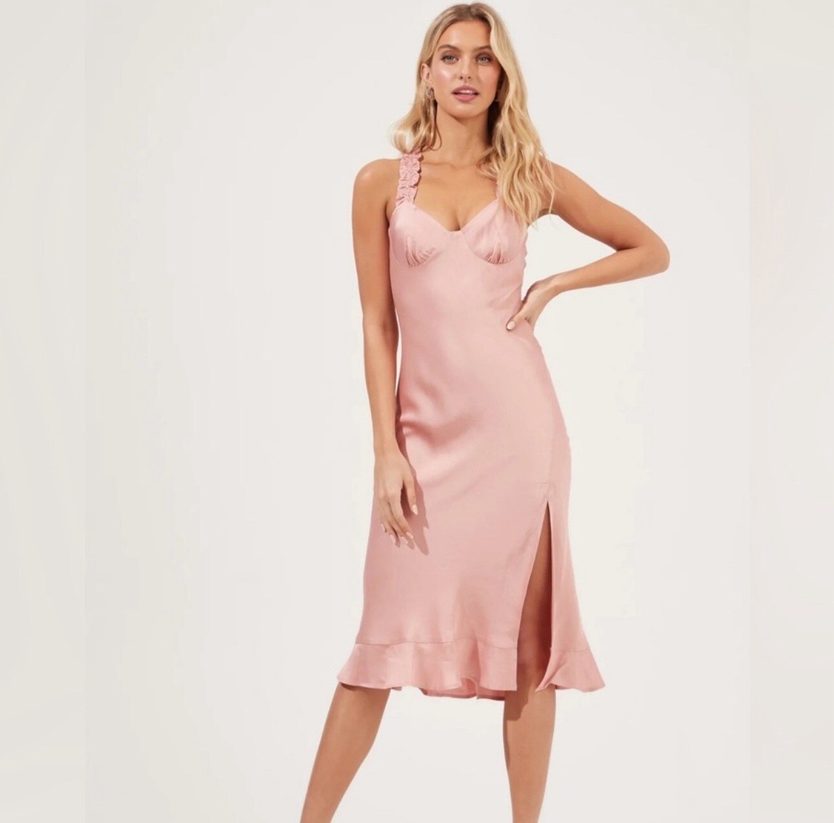 wrap midi shirt dress Women's Trista Striped Midi Shirt Dress