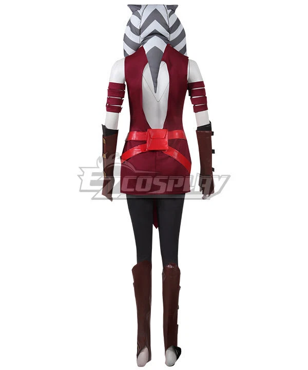 Star Wars: The Clone Wars Temporada 7 Ahsoka Tano Disfraz Juegos con disfraces Traje de Halloween Foto 4 de 4