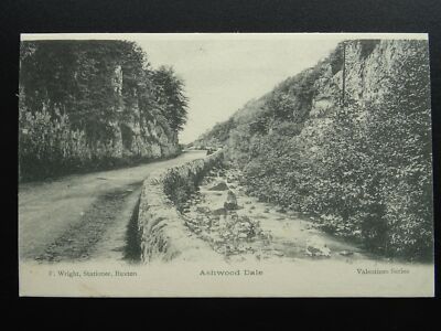 Derbyshire Buxton ASHWOOD DALE um 1903 Postkarte von F. Wright / Valentine