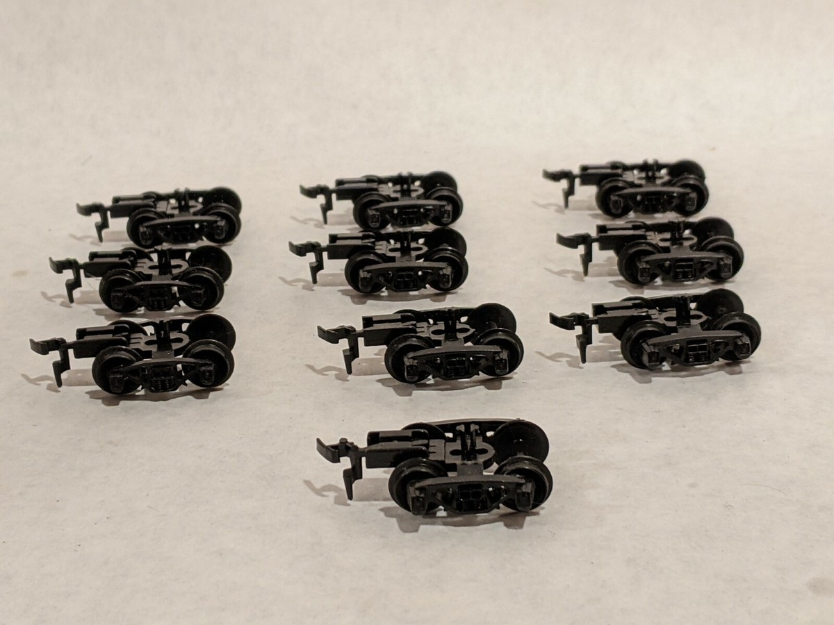 QOXEZY 10 Modèles De Wagons H0/TT – échelle 1:87-1:100, Avec Ampoules 6V, Couleurs Aléatoires