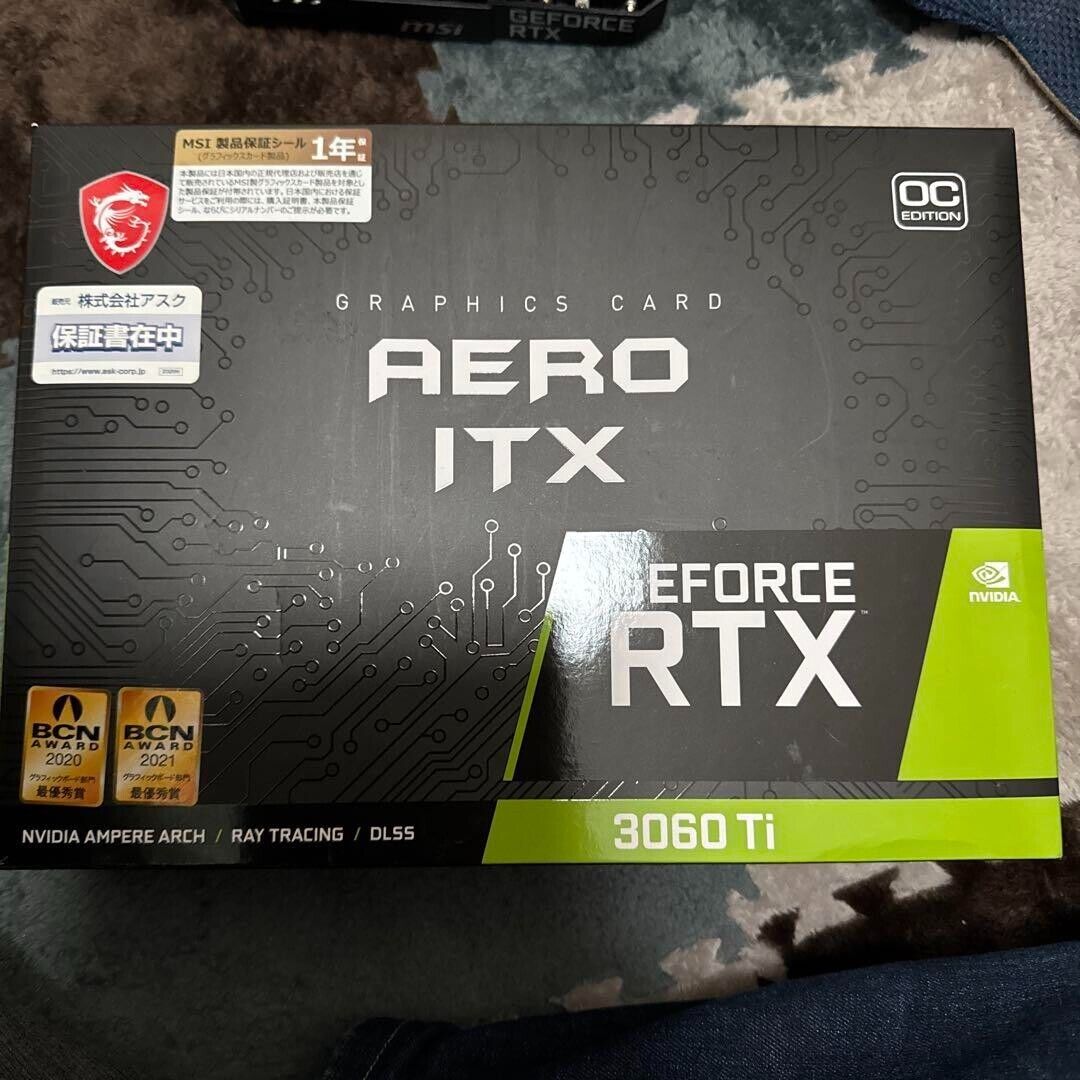 MSI GeForce RTX 3060 Ti AERO ITX 8gb Gaming Graphics Boards MSI GeForce RTX 3060 Ti AERO ITX 8gb Gaming Graphics Boards