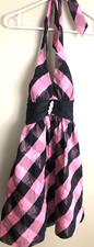 HAILEY LOGAN by ADRIANNA PAPELL Pink & Black Dress NWT $119 Size 3/4