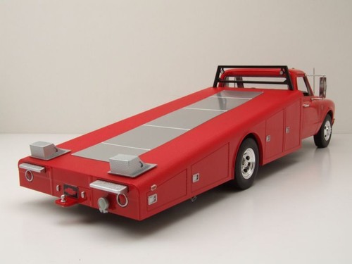 Chevrolet C-30 Ramp Truck 1967 rot Modellauto 1:18 Acme - Bild 2 von 9
