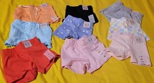 NWT Lot of 9 Garanimals Baby Girls 0-3 months Shorts