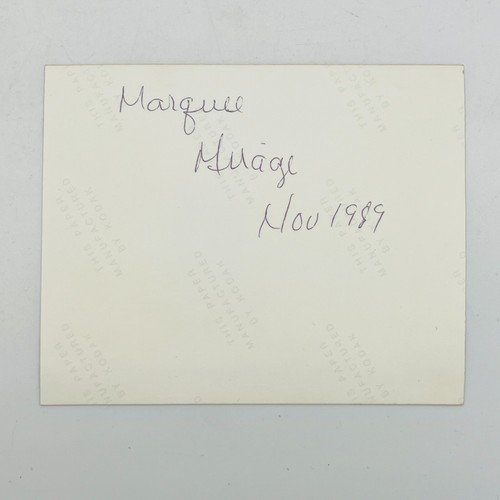 Foto a colori vintage Mirage Hotel Casino Street Boxing Leonard Duran III 1989 ROVERE - Foto 4 di 5