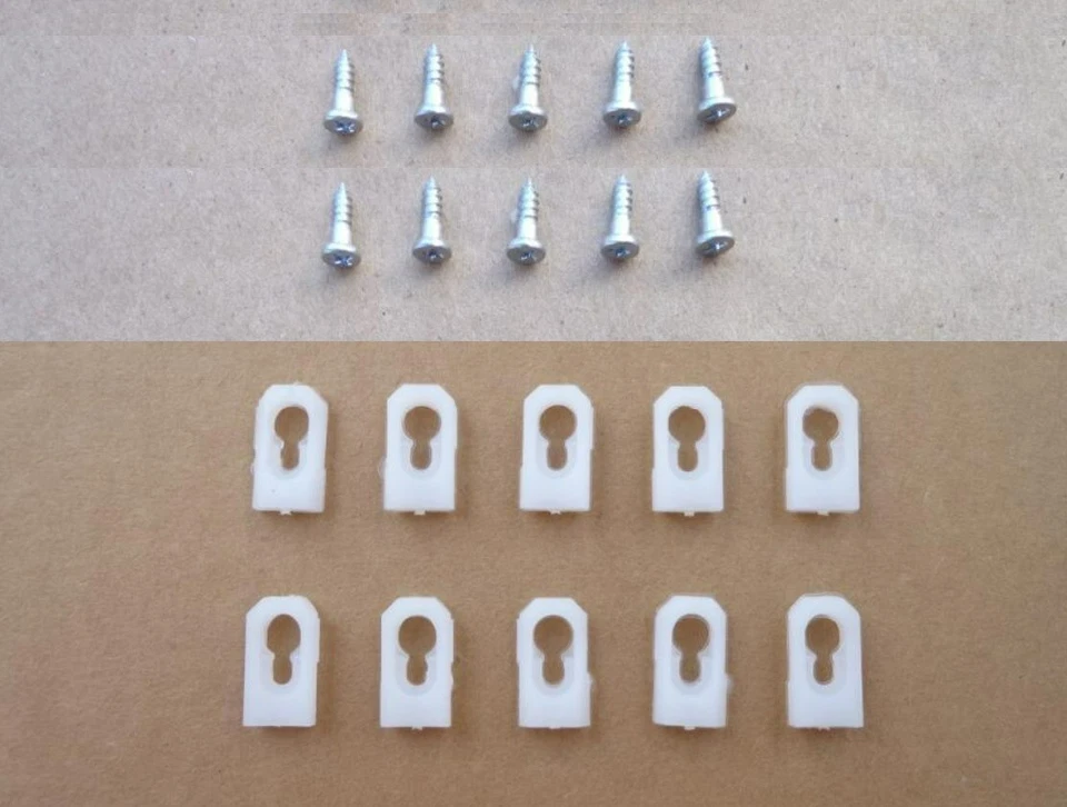25 VINYL TOP TRIM MOLDING CLIPS! FOR CADILLAC BUICK OLDS FLEETWOOD ELECTRA ETC - Image 2 of 4