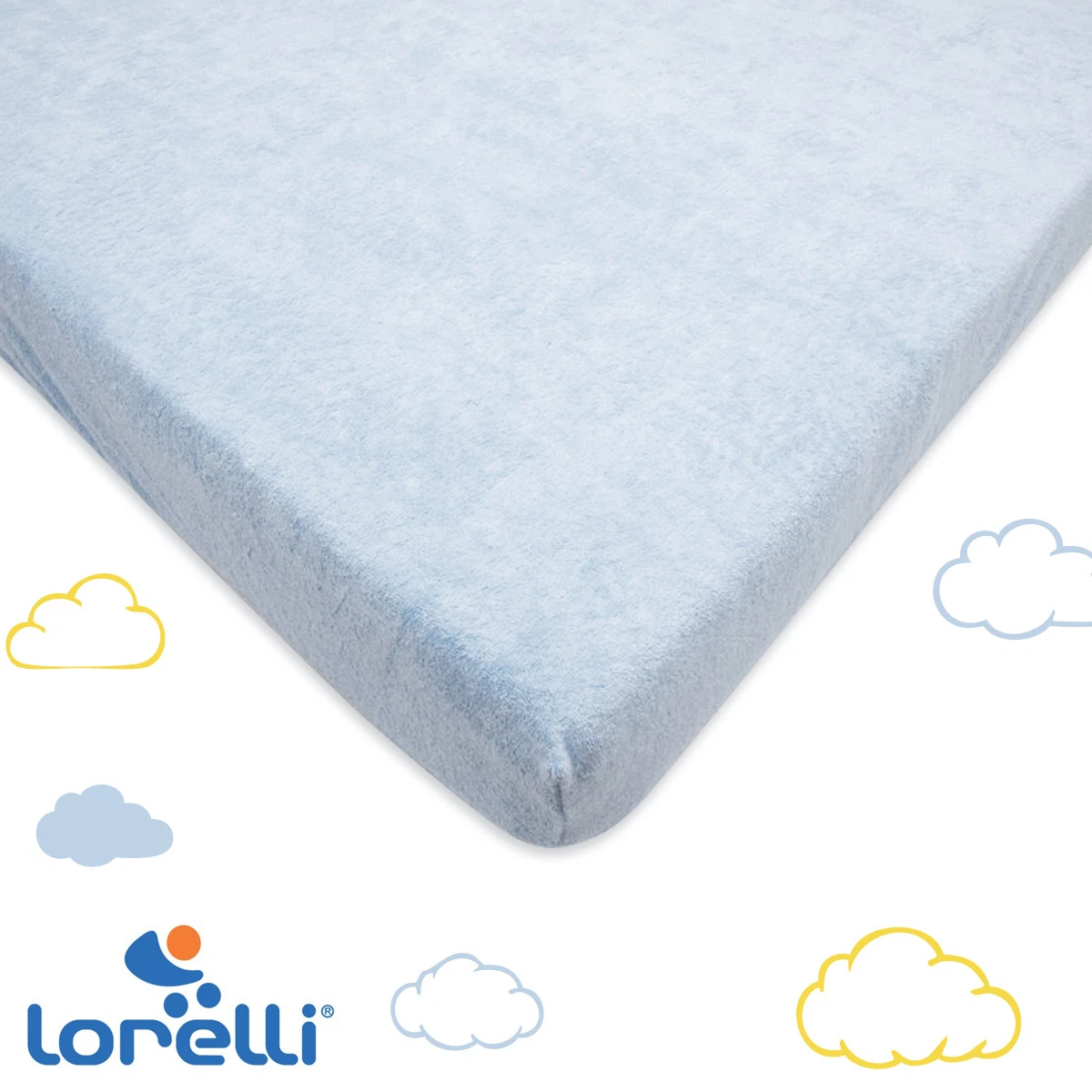 Terry towelling top cot bed sheets