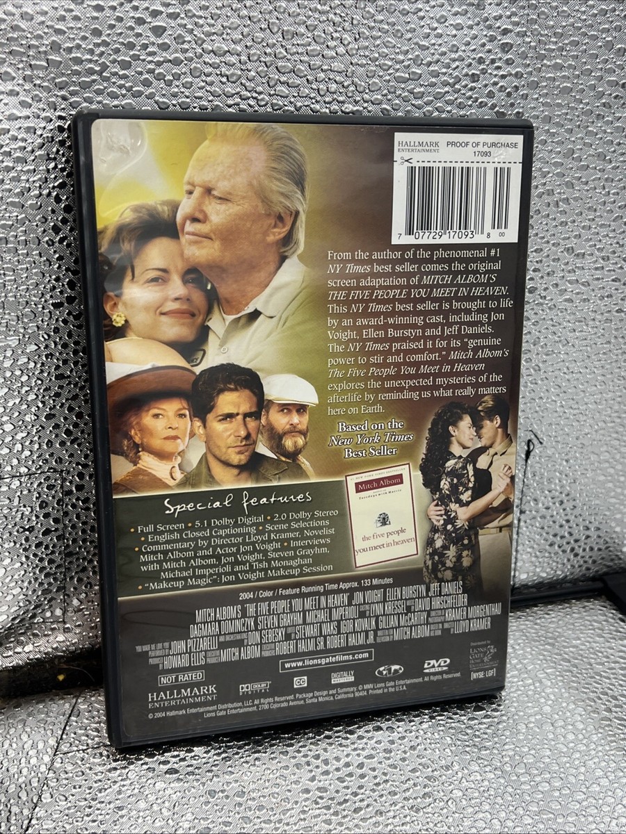 The Five People You Meet in Heaven (DVD, 2004) 707729170938| eBay
