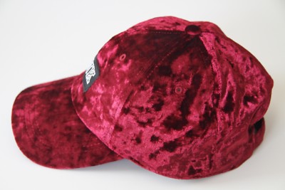 Nwt Victoria\'s Secret Velvet Logo PINK Hat OS Pink Baseball Hat | Victoria main image 4