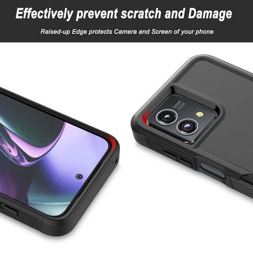 For Moto G Stylus 5G/G 5G 2023 Phone Case Heavy Duty Shockproof Rugged TPU Cover - 第 9/40 張圖片