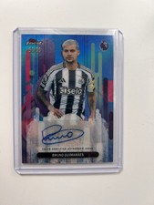 2025-26 Topps Finest Premier League Autographs Bruno Guimaraes #FA-GU /99