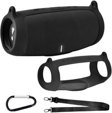 Silicone Case Cover for JBL Charge 5 Portable Bluetooth Speaker, Travel Gel Soft