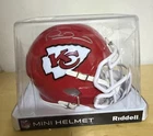 Patrick Mahomes Autographed Kansas City Chiefs INFERNO Mini Helmet Beckett COA