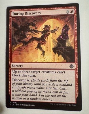 Daring Discovery - 142 - LCI - NM - MTG Magic the Gathering