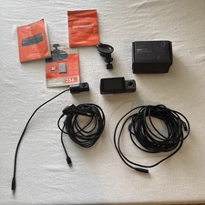 Vantrue OnDash N4 3-Channel Dash Cam 4K 1440P+1080P with Vantrue Micro SD Card