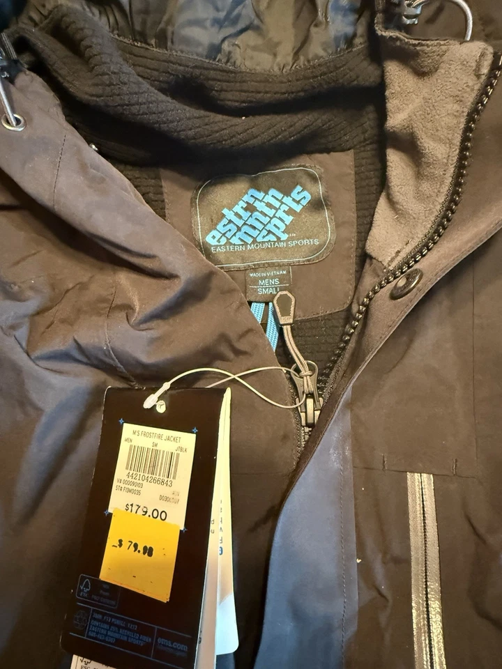 EMS Eastern Mountain Sports Jacket Mens Size Small Brand New With Tags - Image 3 of 4