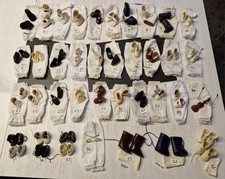 CHAUSSURES POUR POUPEES DE PORCELAINE AVEC PANTY AU CHOIX